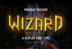 Wizard - Magic Display Font