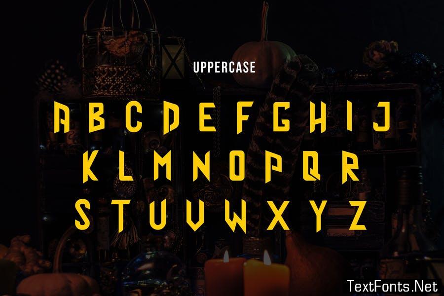 Wizard - Magic Display Font