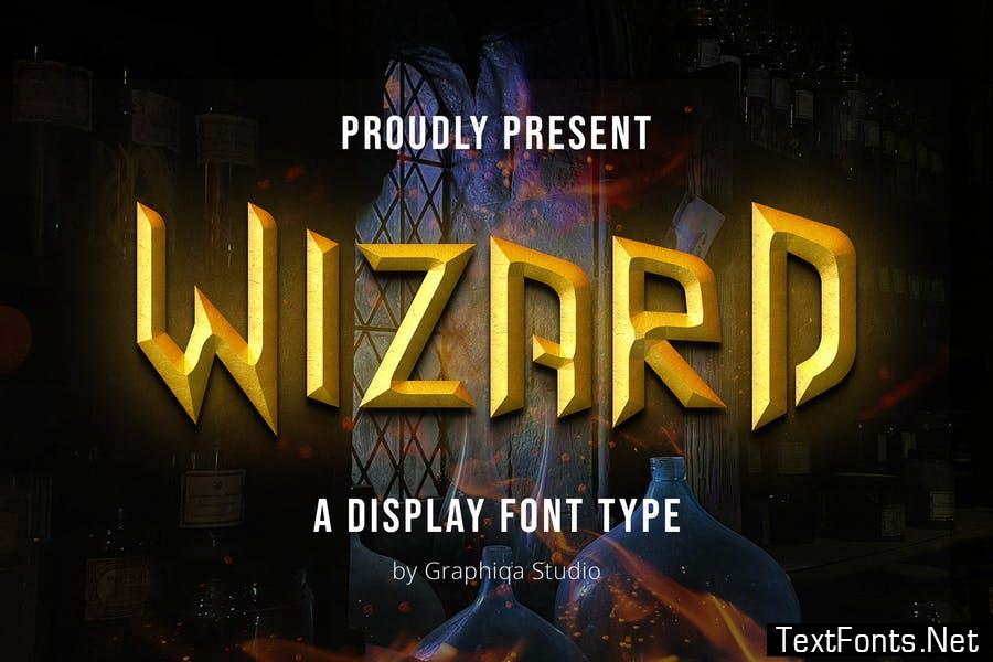 Wizard - Magic Display Font