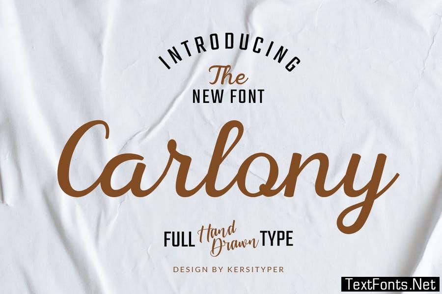 Carlony Font