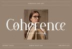 Coherence - Fashion Font