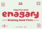 Enagary - Display Bold Font