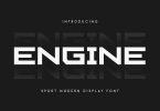 Engine - Sport Modern Font