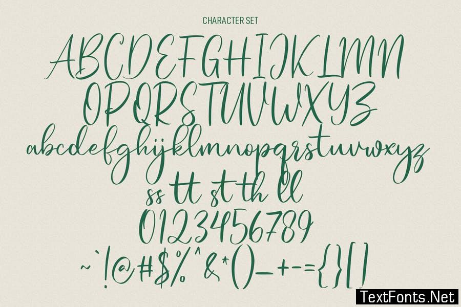 Jellylory Script Font