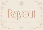 Rayout Font