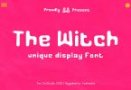The Witch - Unique Display Font