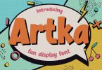 Artka - Fun Display Font
