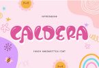 Caldera | Fancy Handwritten Font