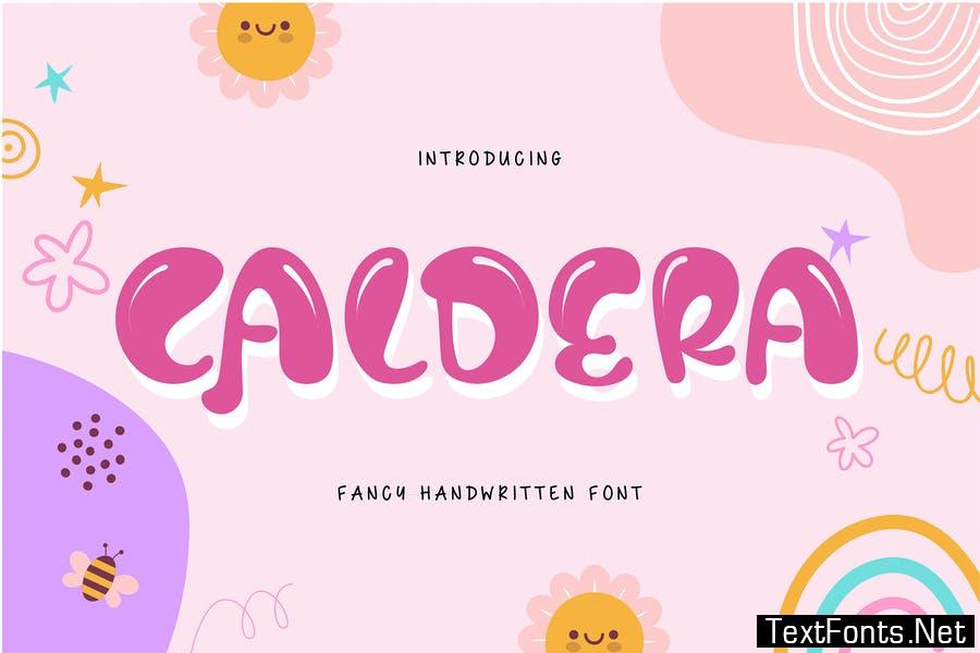 Caldera | Fancy Handwritten Font