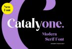 Catalyone - Fashion Font