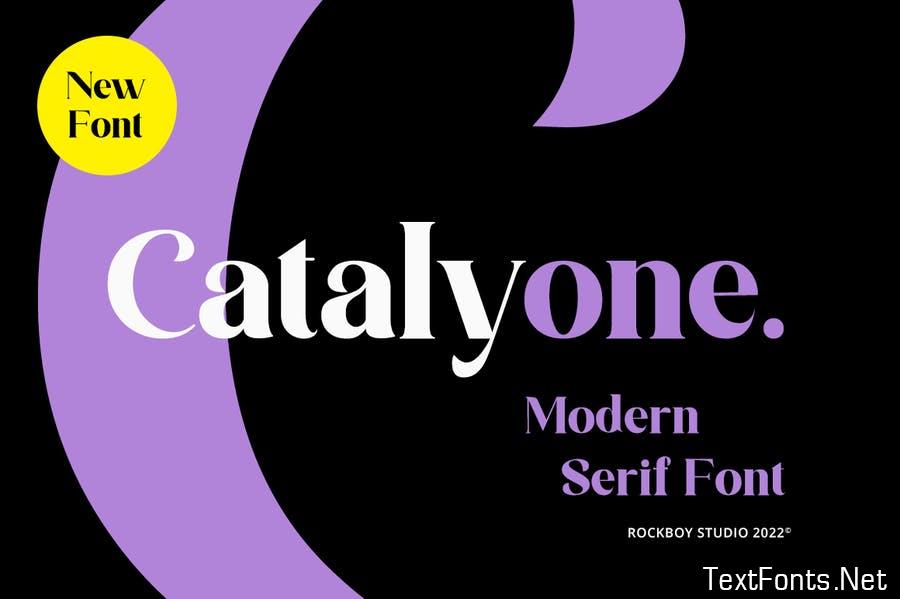 Catalyone - Fashion Font