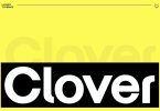 Clover Display Typeface Font