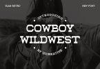 Cowboy Wildwest Slab Serif Font