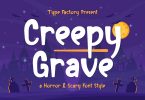 Creepy Grave - A Horror and Scary Font Style