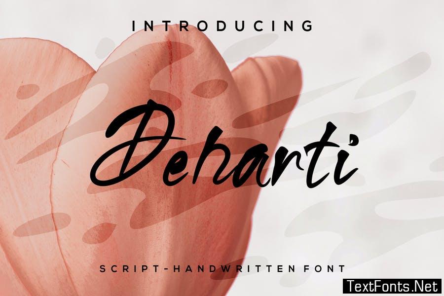 Deharti Handwritten Font