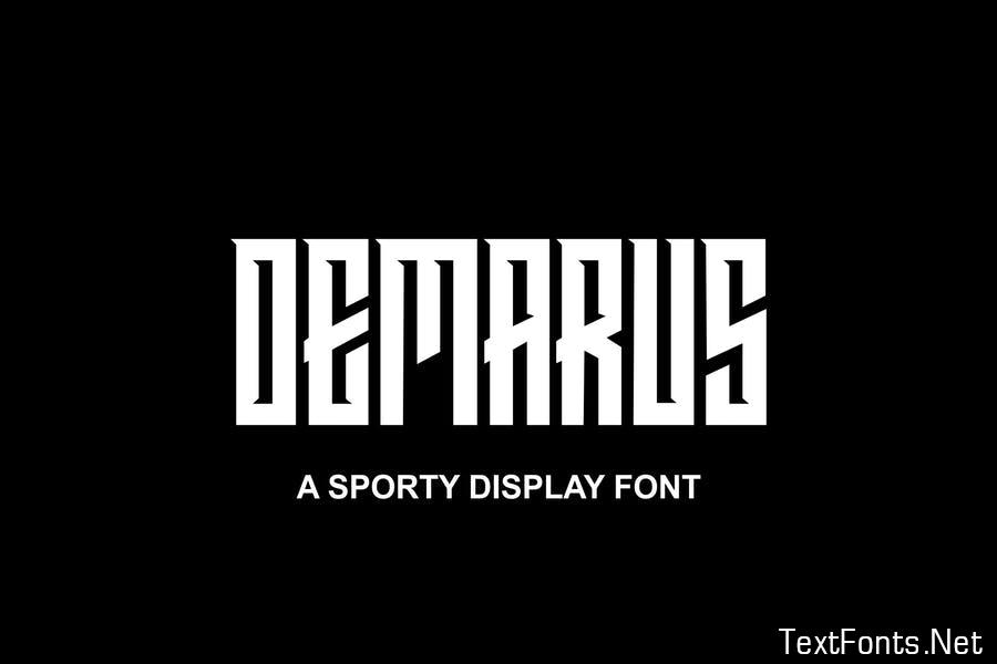 DEMARUS Font