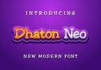 Dhaton Neo Font