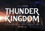 DS Thunder Kingdom - Elegant Typeface Font