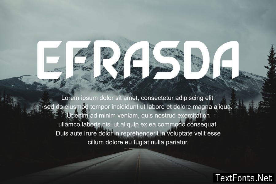 Efrasda Font