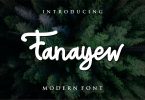 Fanayew Font