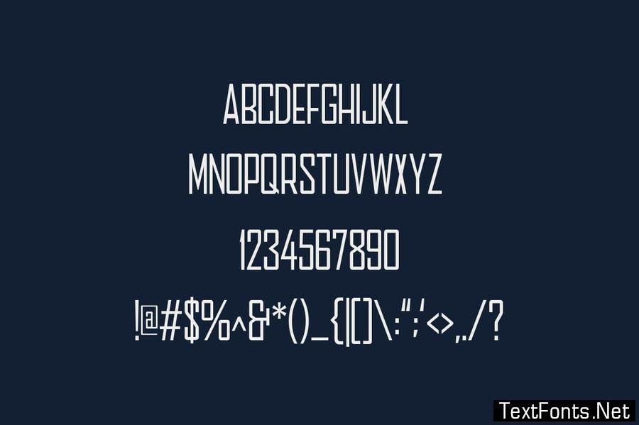 Gosper - Modern Sans Serif Font