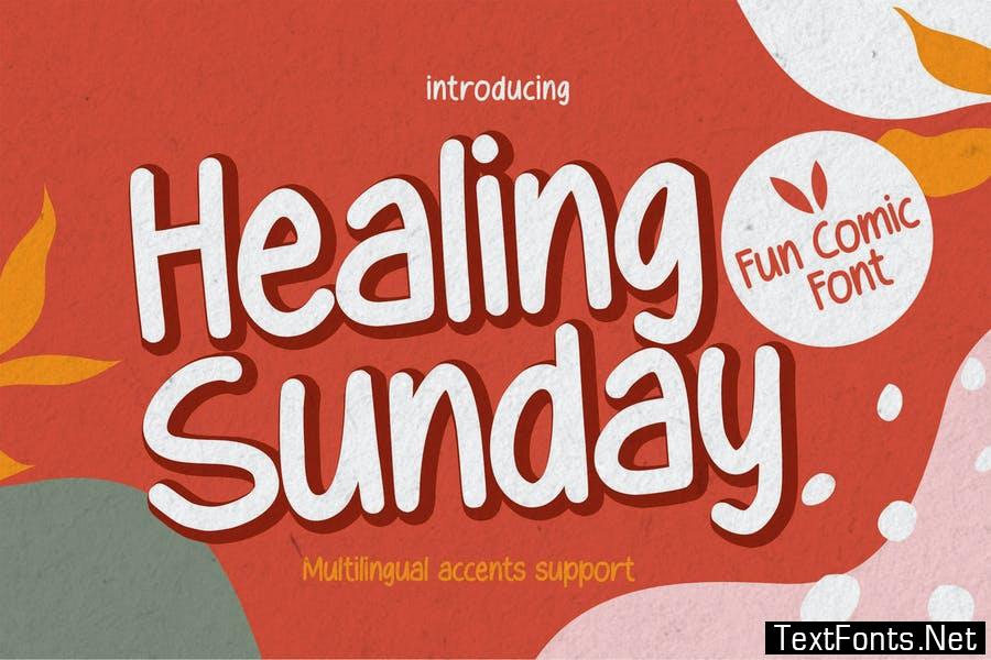 Healing Sunday - Fun Comic Font