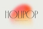 Holipop - Modern Serif Font