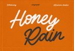 Honey Rain Signature Script Font