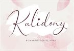 Kalidony - Lovely Font
