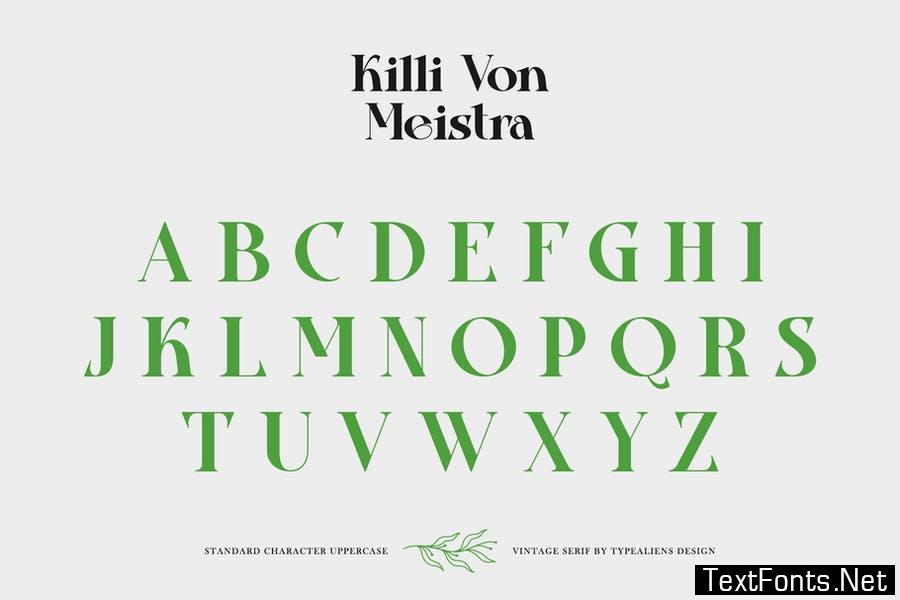 Killi Von Meistra Font