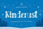 Kinderust - Winter Font