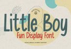 Little Boy - Fun Display Font
