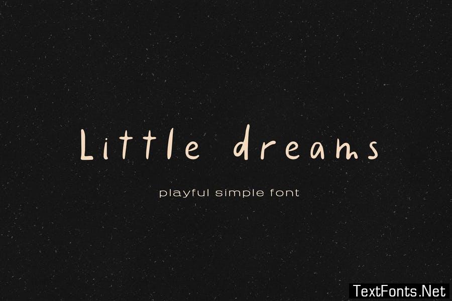 Little dreams font