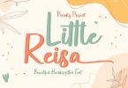 Little Reisa - Natural handwritten Font