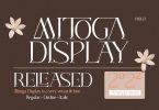 Mitoga display Font