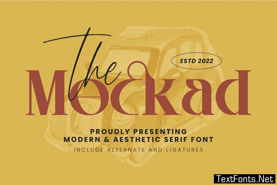 Modern - Mockad Font