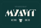 Modern - Myavit Font