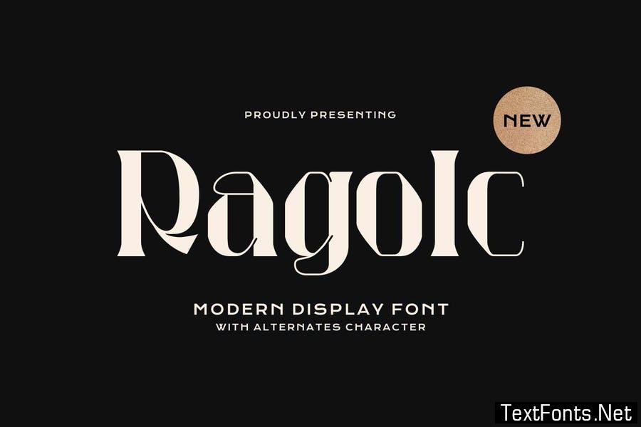 Modern - Ragolc Font