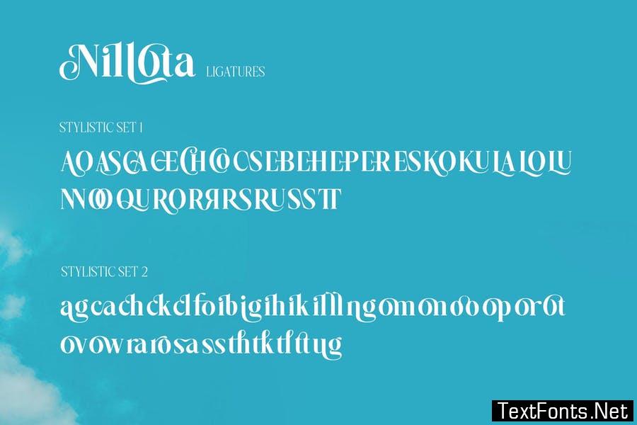 Nilota Typeface Font