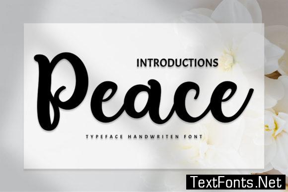 Peace Font