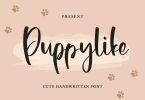 Puppylike - Cute Handwritten Font