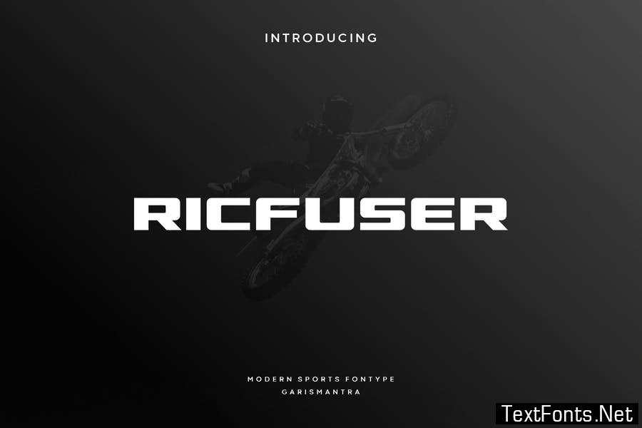 Ricfuser Font
