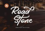 Road Stone - Handlettering Font