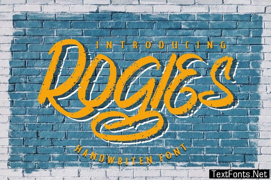 Rogies | Handwriten Font