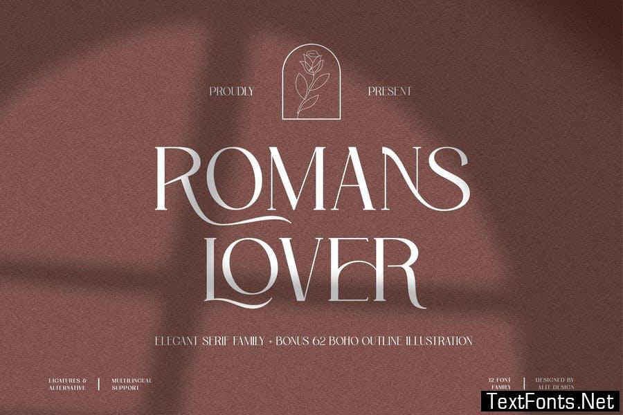 Roman Lover Font