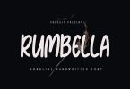 Rumbella - Monoline Font