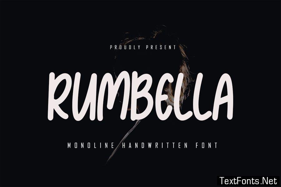 Rumbella - Monoline Font