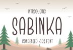 Sabinka Font