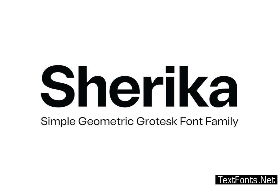 Sherika Font Family