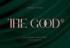 The Good - Business Font